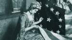 Betsy Ross makes a 12-star flag in 1789.
