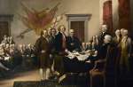 After each state approved independence, the Declaration of Independence was signed in 1776.